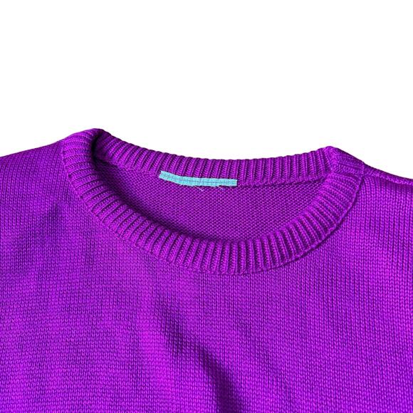 Work Habits VINTAGE jacquard floral print sweater skirt & Scarf Set‎ Size MEDIUM - Picture 4 of 11